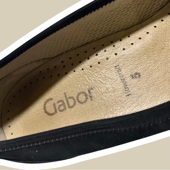 GABOR redshank bow suede ballet flats - Picture 9 of 10